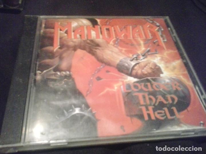 CDs de m&uacute;sica: MANOWAR -  LOUDER THAN HELL CD - Foto 1