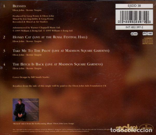 CDs de m&uacute;sica: Elton John &ndash; Blessed - Foto 2