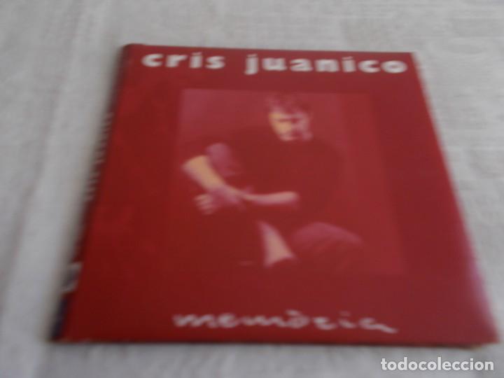 CDs de m&uacute;sica: CRIS JUANICO Mem&ograve;ria - Foto 1