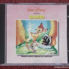 CDs de Música: B.S.O. BAMBI - WALT DISNEY (BANDA SONORA ORIGINAL DE LA PELICULA) CD 1991. Lote 194334577