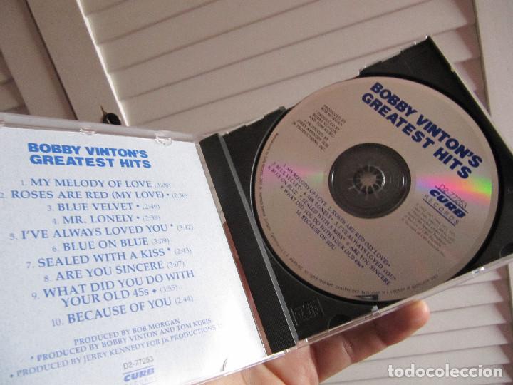 CDs de m&uacute;sica: bobby vintons greatest hits - Foto 3