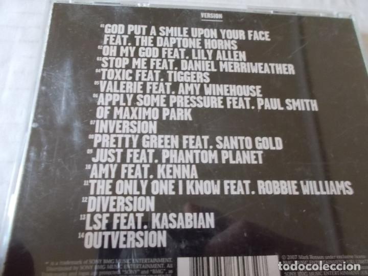 CDs de m&uacute;sica: MARK RONSON. VERSION - Foto 2
