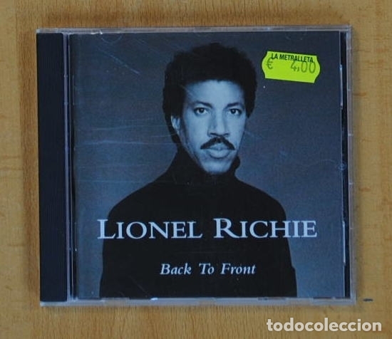 CDs de m&uacute;sica: LIONEL RICHIE - BACK TO FRONT - CD - Foto 1