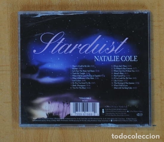 CDs de m&uacute;sica: NATALIE COLE - STARDUST - CD - Foto 2