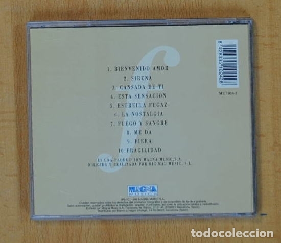 CDs de m&uacute;sica: ISABEL MONTERO - FRAGILIDAD - CD - Foto 2