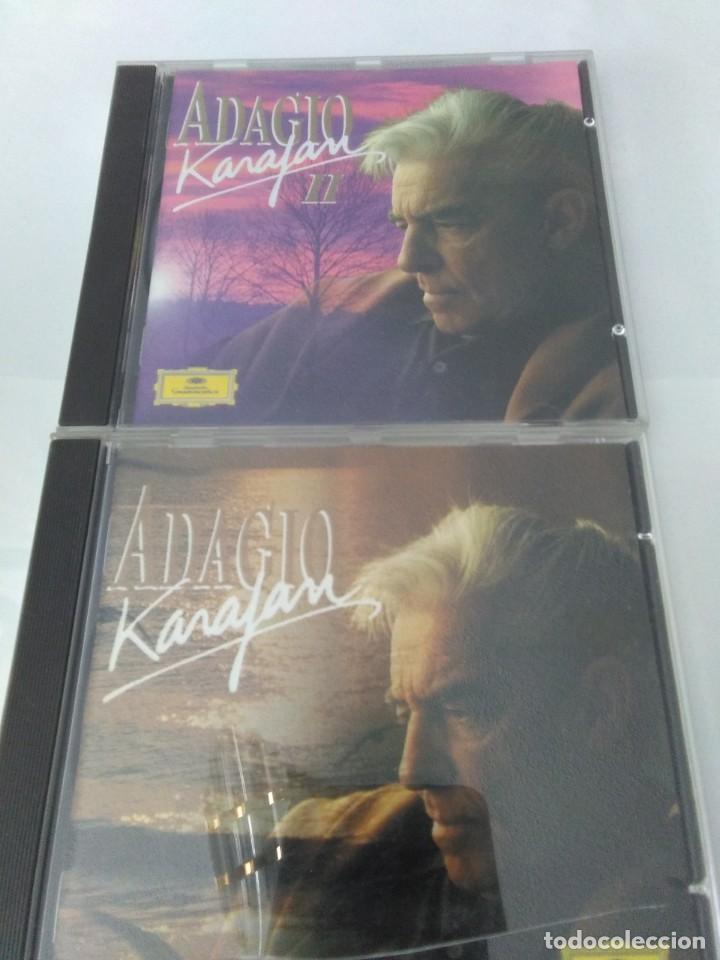 CDs de m&uacute;sica: ADAGIO I y II . Karajan ( 2 cds ) - Foto 1