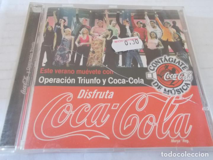 CDs de m&uacute;sica: OPERACION TRIUNFO. Y COCACOLA. - Foto 1