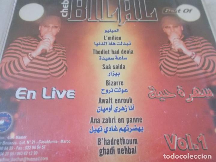 CDs de m&uacute;sica: CHEB BILAL. EN LIVE. VOL. 1 - Foto 2