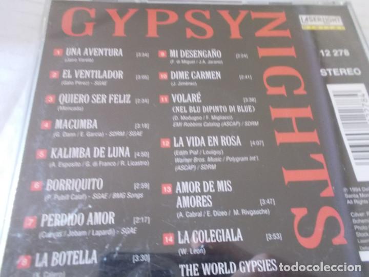 CDs de m&uacute;sica: GYPSY NIGHTS - Foto 2