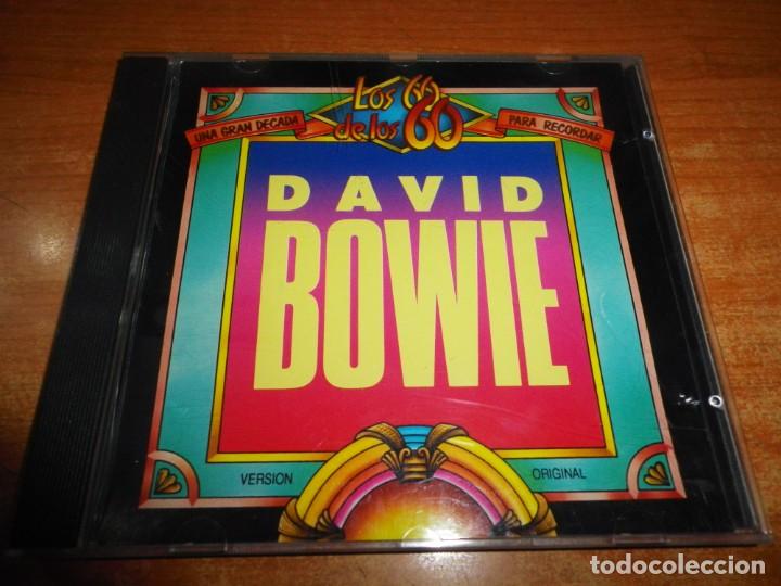CDs de m&uacute;sica: DAVID BOWIE Los 60 de los 60 CD ALBUM DEL A&Ntilde;O 1993 SOLO EDITADO EN ESPA&Ntilde;A CONTIENE 14 TEMAS