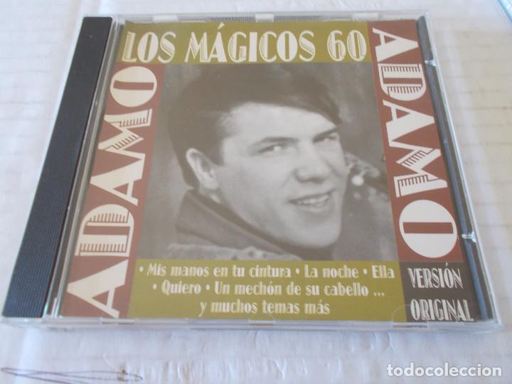 CDs de m&uacute;sica: LOS M&Aacute;GICOS 60. ADAMO - Foto 1
