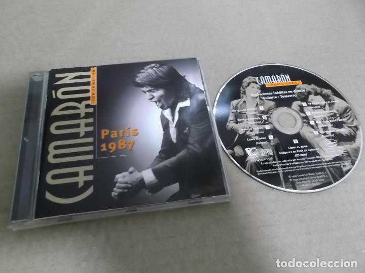 CDs de m&uacute;sica: CAMARON  (CD) PARIS 1987 A&Ntilde;O 1999 - Foto 1