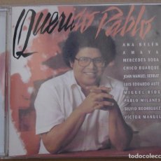 CDs de Musique: PABLO MILANES - QUERIDO PABLO (CD) 2000 - 20 TEMAS - AMAYA, BUARQUE, AUTE, SILVIO RODRIGUEZ,.... Lote 139218178