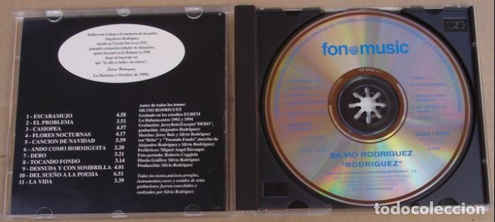 CDs de m&uacute;sica: SILVIO RODRIGUEZ - RODRIGUEZ ( CD) 1994 - 11 TEMAS - Foto 2