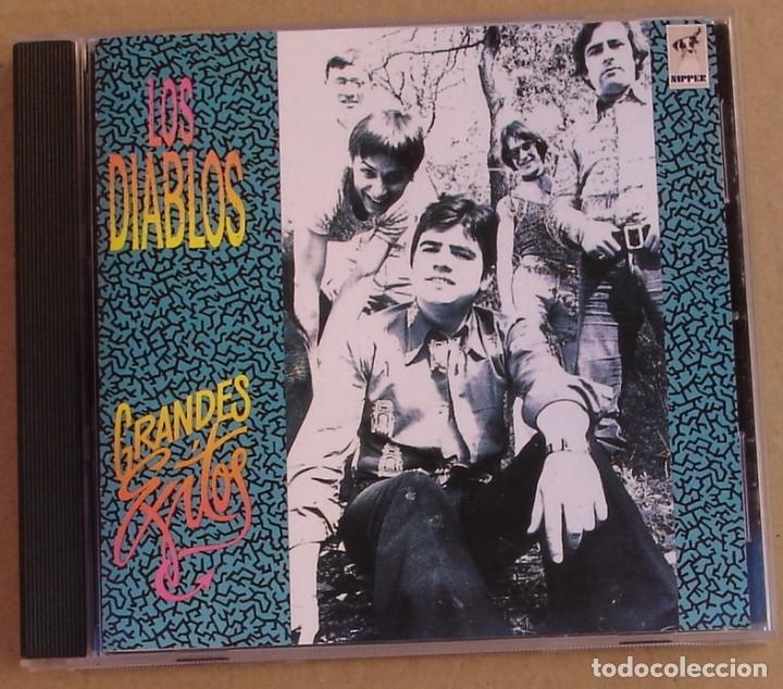 CDs de m&uacute;sica: LOS DIABLOS - GRANDES EXITOS (CD) 1990 - 12 TEMAS - Foto 1