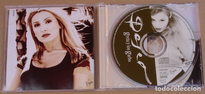 CDs de m&uacute;sica: GRETA Y LOS GARBO - DESEO (CD) 1995 - 10 TEMAS - Foto 2