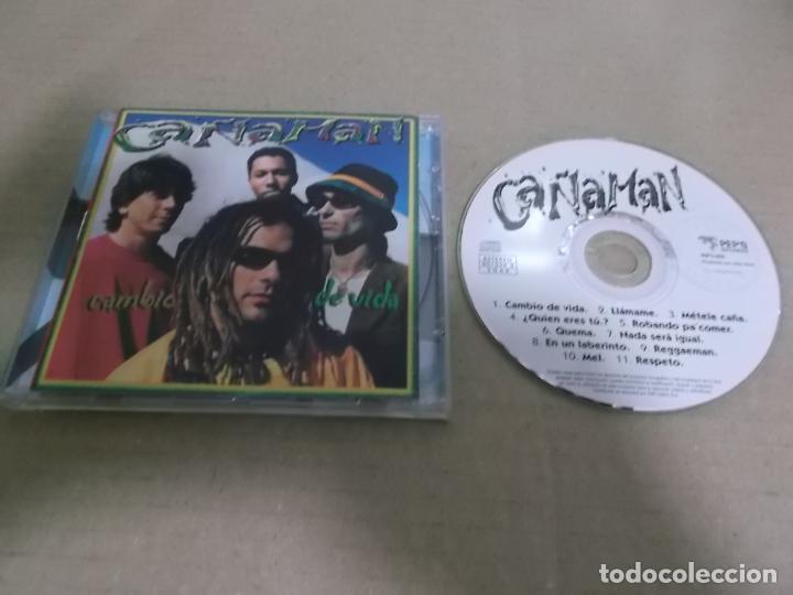 CDs de m&uacute;sica: CA&Ntilde;AMAN (CD) CAMBIO DE VIDA A&Ntilde;O 2000 - Foto 1