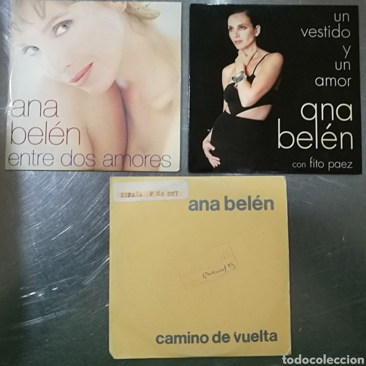 CDs de m&uacute;sica: 3 CD single promo Ana Bel&eacute;n - Foto 1