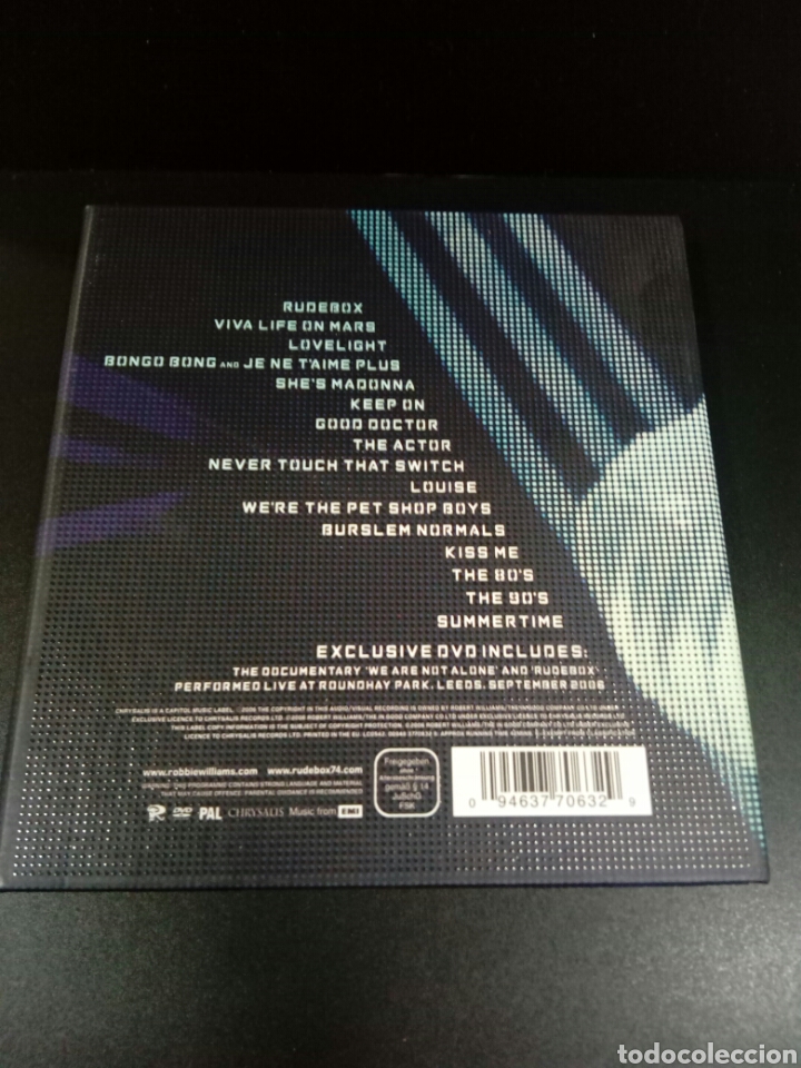 CDs de m&uacute;sica: Robbie Williams - rudebox - CD + DVD - Foto 2