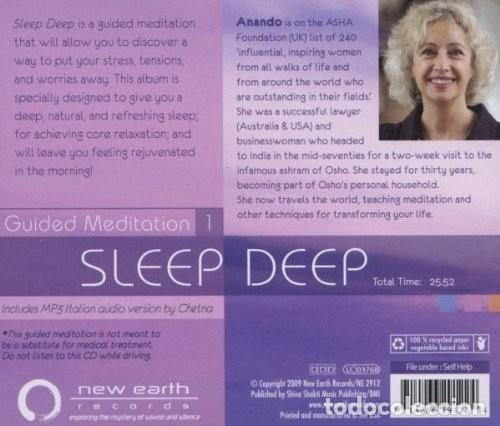 CDs de m&uacute;sica: Anando - Sleep Deep - CD Precintado - Foto 2