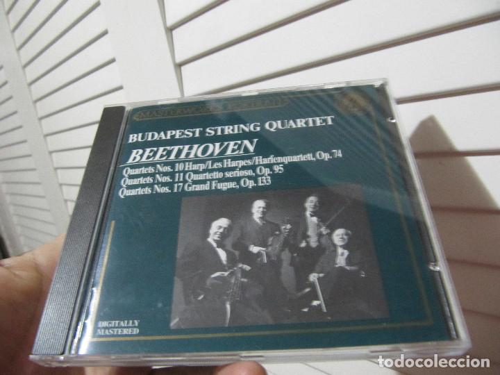 CDs de m&uacute;sica: beethoven / budapest string quartet  -  String quartet nos. 10, 11 & 17 - Foto 1