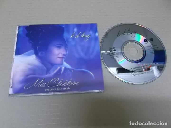 CDs de m&uacute;sica: K.D. LANG (CD-SN) MISS CHATELAINE +3 TRACKS  A&Ntilde;O 1992 - Foto 1