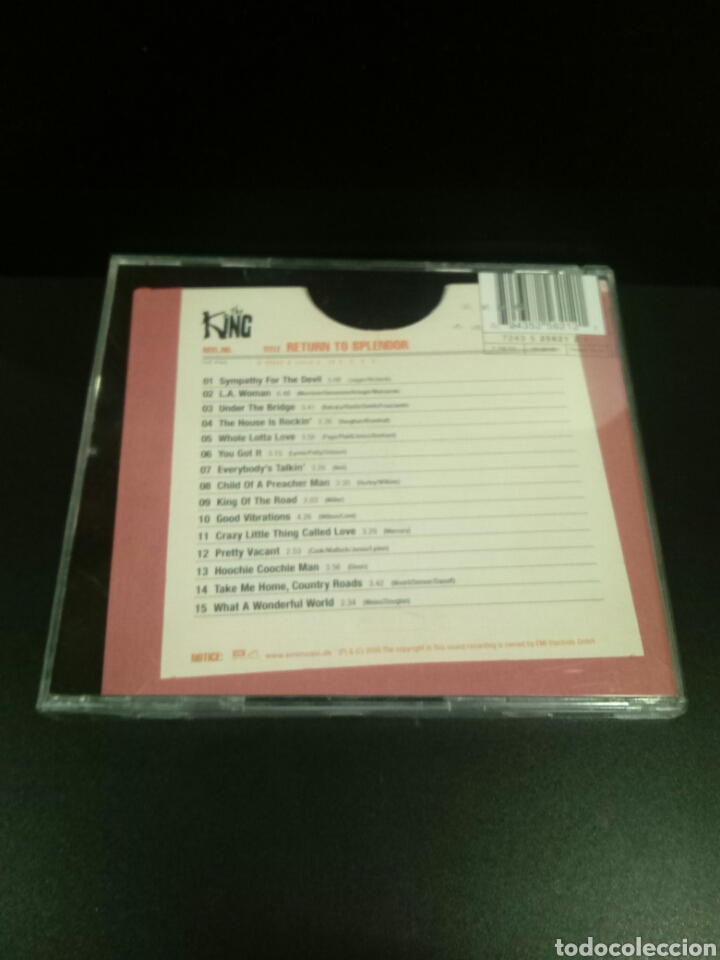 CDs de m&uacute;sica: The king - return to splendor - cd - Foto 2