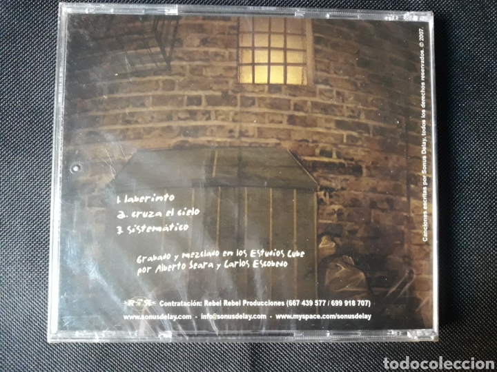 CDs de m&uacute;sica: Sonus Delay - CD Tanto como ayer (precintado) (alternative rock) - Foto 2
