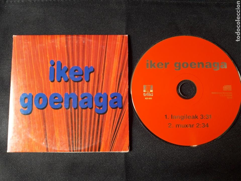 CDs de m&uacute;sica: Iker Goenaga - CD single Langileak (pop Euskadi) - Foto 1
