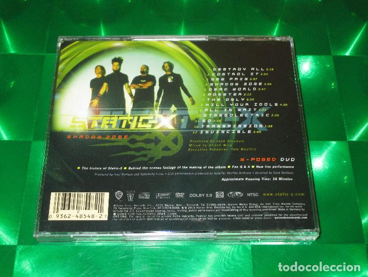 CDs de m&uacute;sica: STATIC-X_MACHINE ( SHADOW ZONE / X-POSED ) - CD + DVD (NTSC) - 9362-48548-2 - WARNER BROS - Foto 3