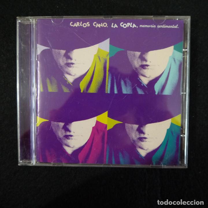 CDs de m&uacute;sica: CARLOS CANO - LA COPLA, MEMORIA SENTIMENTAL - CD 1999 - Foto 1