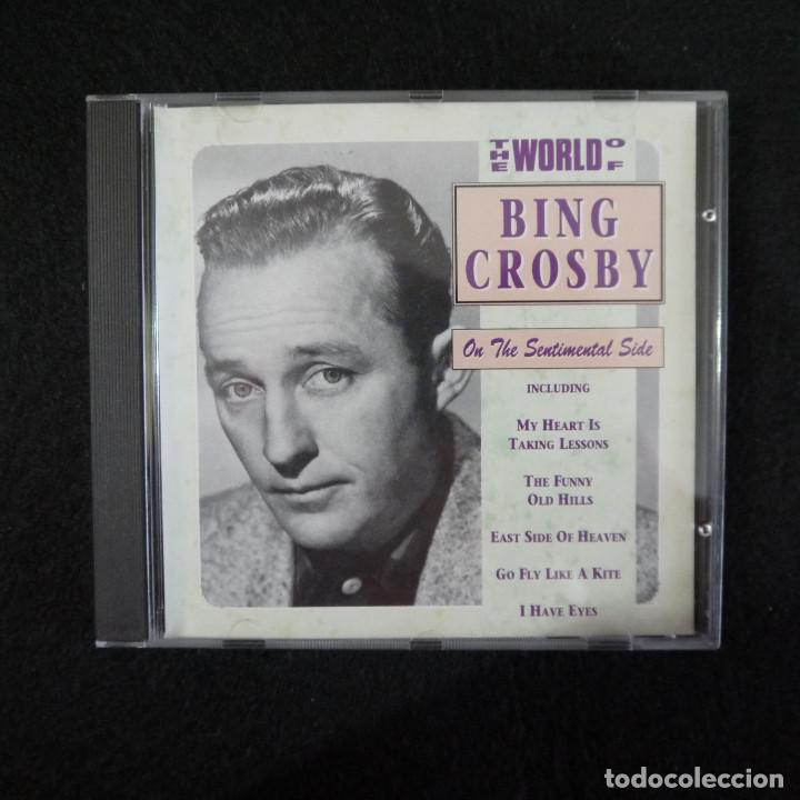CDs de m&uacute;sica: BING CROSBY - ON THE SENTIMENTAL SIDE - CD 1992 - Foto 1
