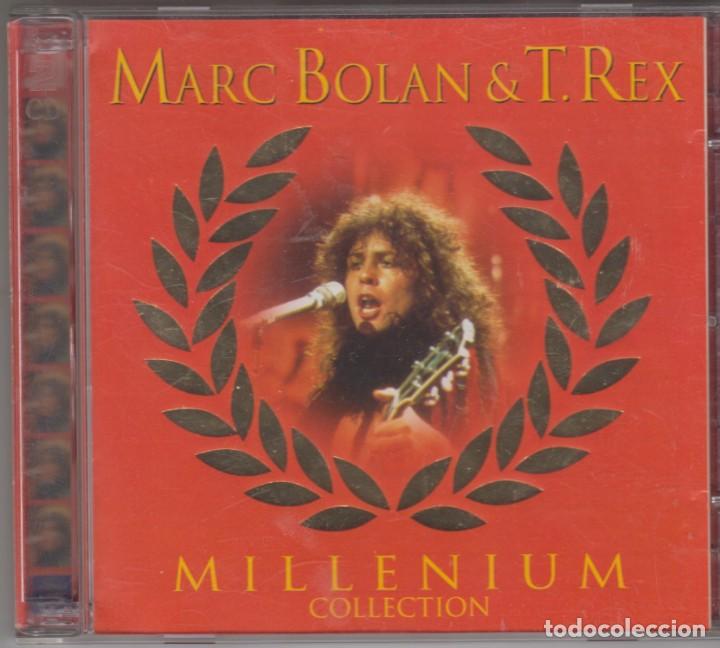 CDs de m&uacute;sica: Marc Bolan & T. Rex doble cd Millenium Collection 1999 - Foto 1