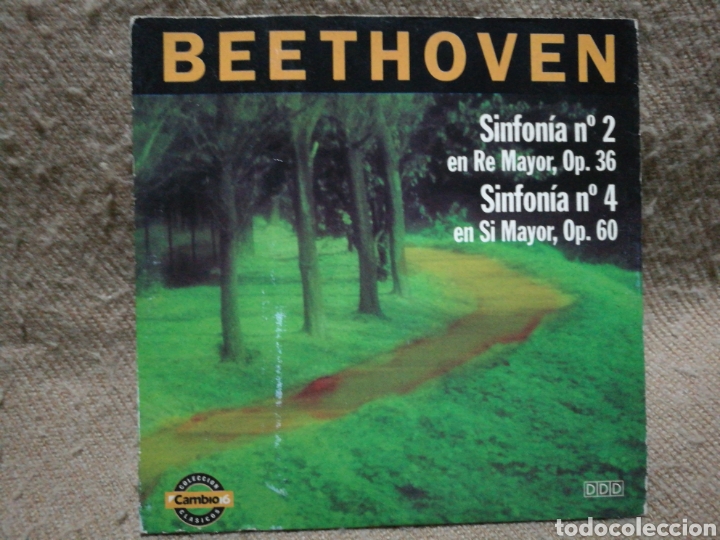 CDs de M&uacute;sica: CD Beethoven 2 DDD/Cambio16 a&ntilde;o 1994