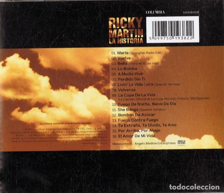 CDs de m&uacute;sica: RICKY MARTIN LA HISTORIA - Foto 2