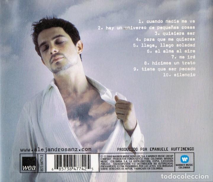 CDs de m&uacute;sica: ALEJANDRO SANZ &uml;EL ALMA AL AIRE&uml; - Foto 2