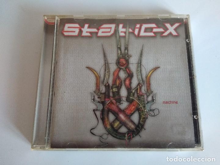 CDs de m&uacute;sica: CD STATIC-X/MACHINE/NO DISPONE DE CD-SOLO CAJA. - Foto 1