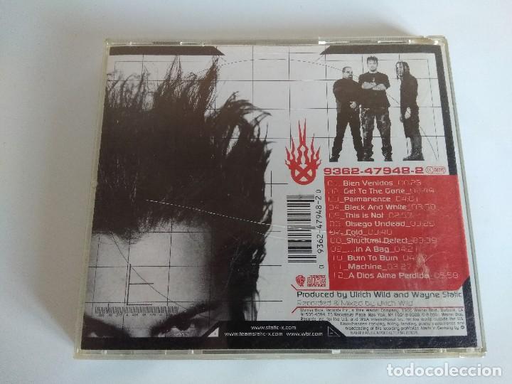 CDs de m&uacute;sica: CD STATIC-X/MACHINE/NO DISPONE DE CD-SOLO CAJA. - Foto 3