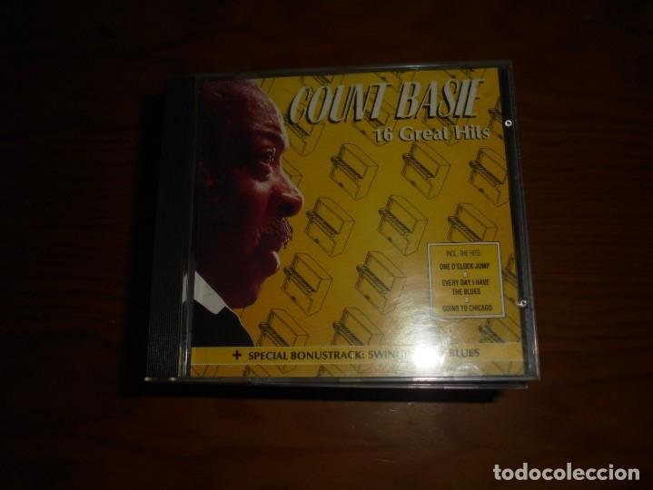 CDs de m&uacute;sica: COUNT BASIE. 16 GREAT HITS.  TAKE, 1990. CD . IMPECABLE - Foto 1