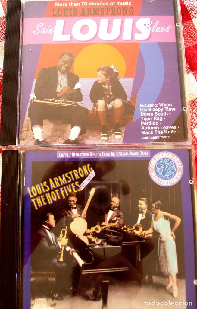 CDs de m&uacute;sica: Cd 2 lote de Louis Amstrong - Foto 1