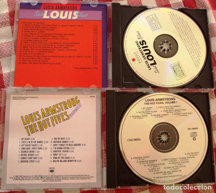CDs de m&uacute;sica: Cd 2 lote de Louis Amstrong - Foto 3