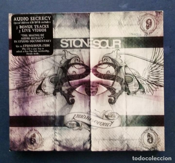 CDs de m&uacute;sica: CD DOBLE STONE SOUR - AUDIO SECRECY - 2010. - Foto 1