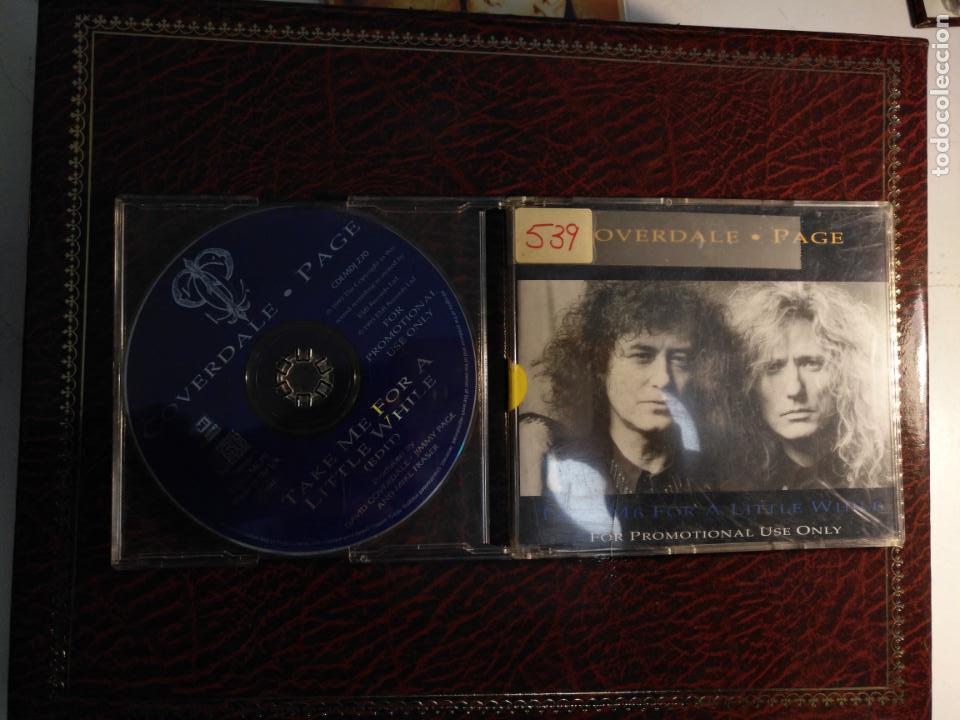 CDs de m&uacute;sica: DAVID COVERDALE & JIMMY PAGE CD SINGLE - Foto 1