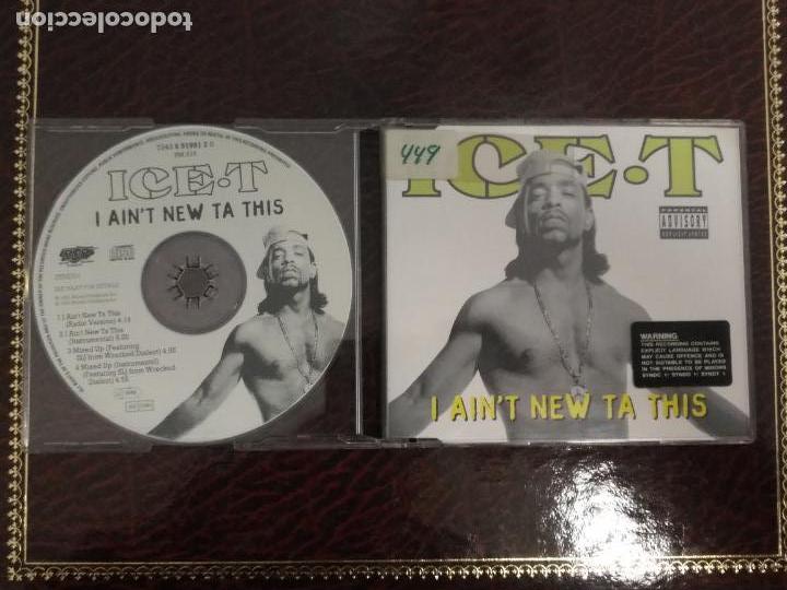 CDs de m&uacute;sica: CD SINGLE - ICE T - I AINT NEW TA THIS - Foto 1