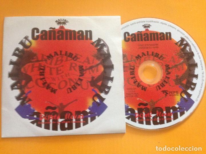 CDs de m&uacute;sica: CD SINGLE CA&Ntilde;AMAN - DEJATE LLEVAR - Foto 1