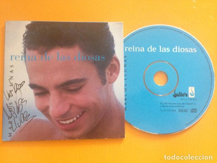CDs de m&uacute;sica: CD SINGLE MARCOS LLUNAS - REINA DE LAS DIOSAS - Foto 1