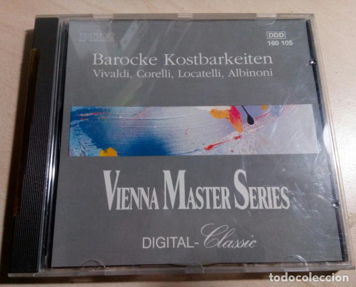 CDs de M&uacute;sica: VIVALDI.CORELLI.LOCATELLI.ALBINONI.MUSICA BARROCA.VIENA MASTER SERIES.PILZ.1991.