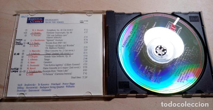 CDs de M&uacute;sica: MOZART.CHOPIN.BEETHOVEN.CLASICOS ESENCIALES.3HIGHLIGHTS FROM THE SERIES.SONY.1991.