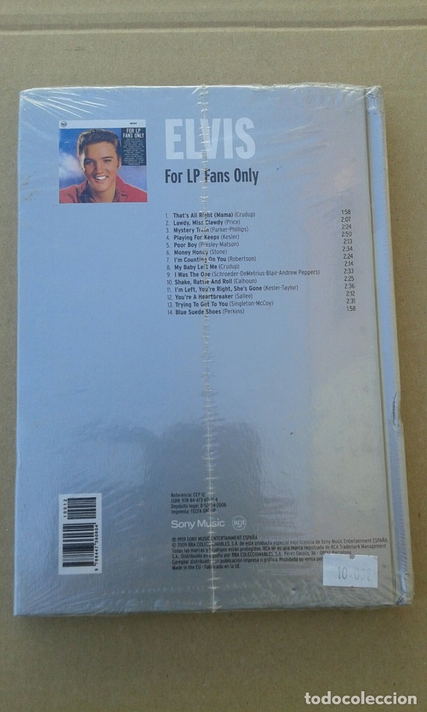 CDs de m&uacute;sica: ELVIS For LP fans only LIBRO-CD - Foto 2