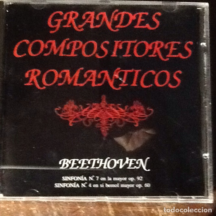 CDs de m&uacute;sica: SINFON&Iacute;AS 4 Y 7,BEETHOVEN. - Foto 1